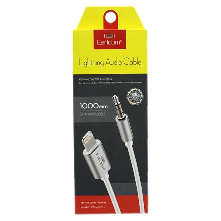 کابل Earldom ET-AUX22 Lightning Audio